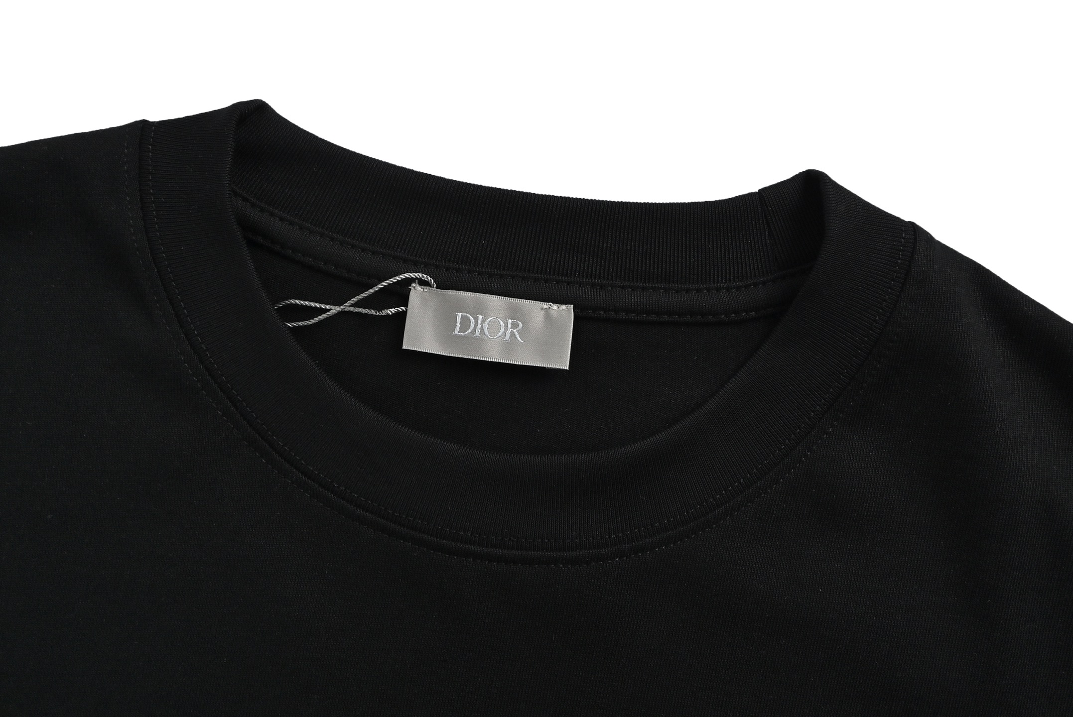 Dior 25ss patch monogram embroidered short sleeves