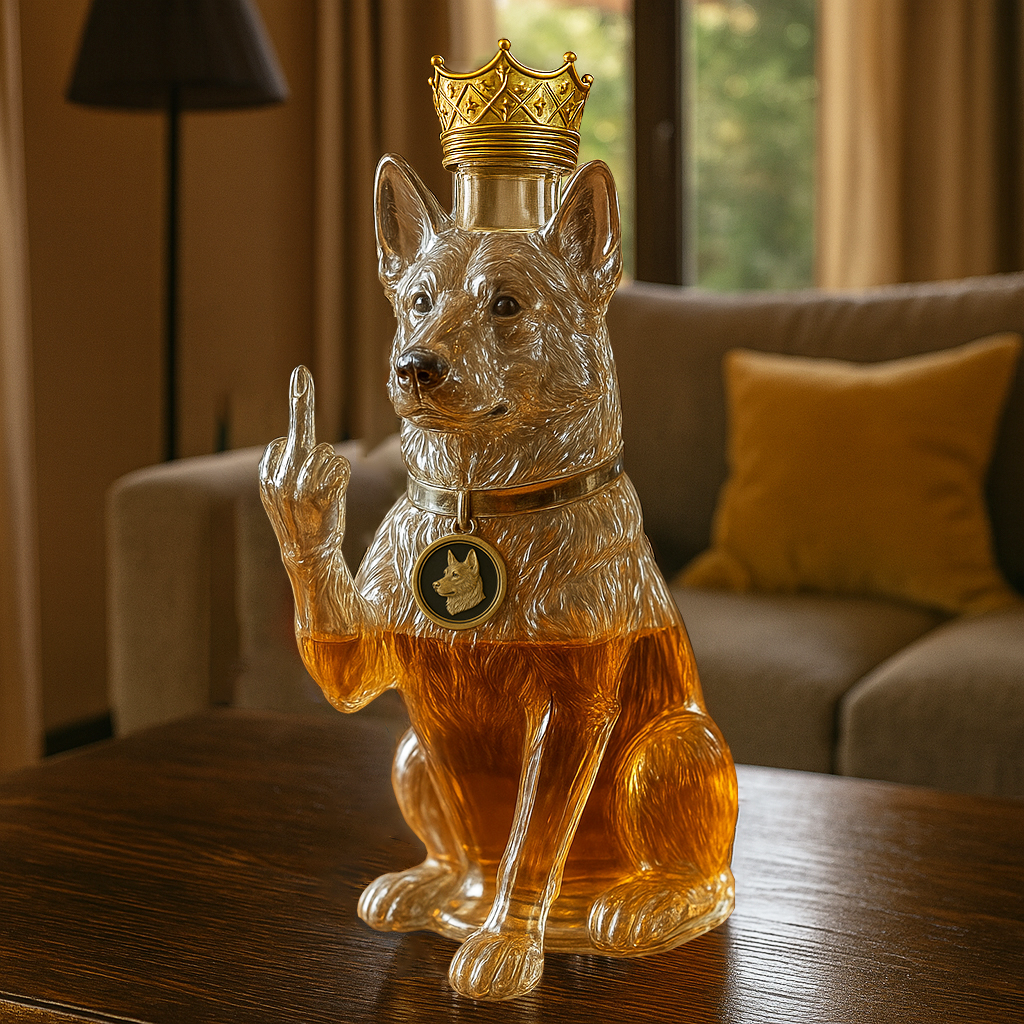 German Shepherd Whiskey Decanter Series – The Rebel’s Best Friend