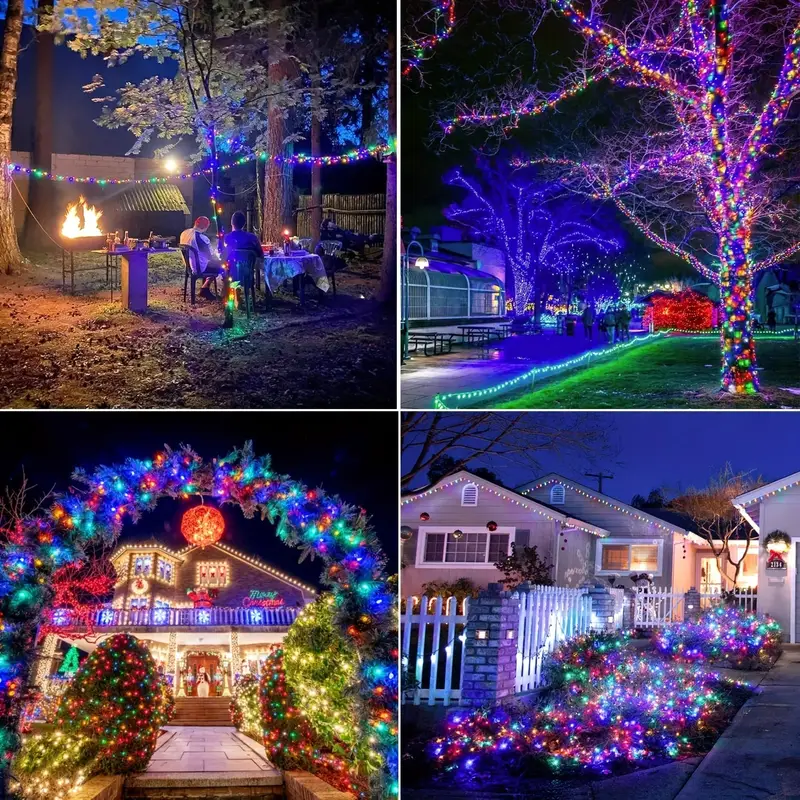🔥ON SALE🔥39Ft /100 Led Waterproof  Solar String Lights🎁Buy 4 Free Shipping