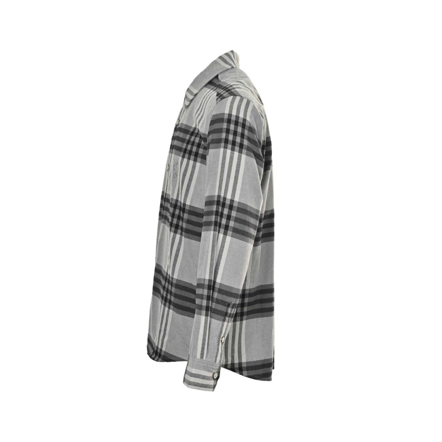 Louis Vuitton 25Fw Check Lettering Flannel Shirt Jacket