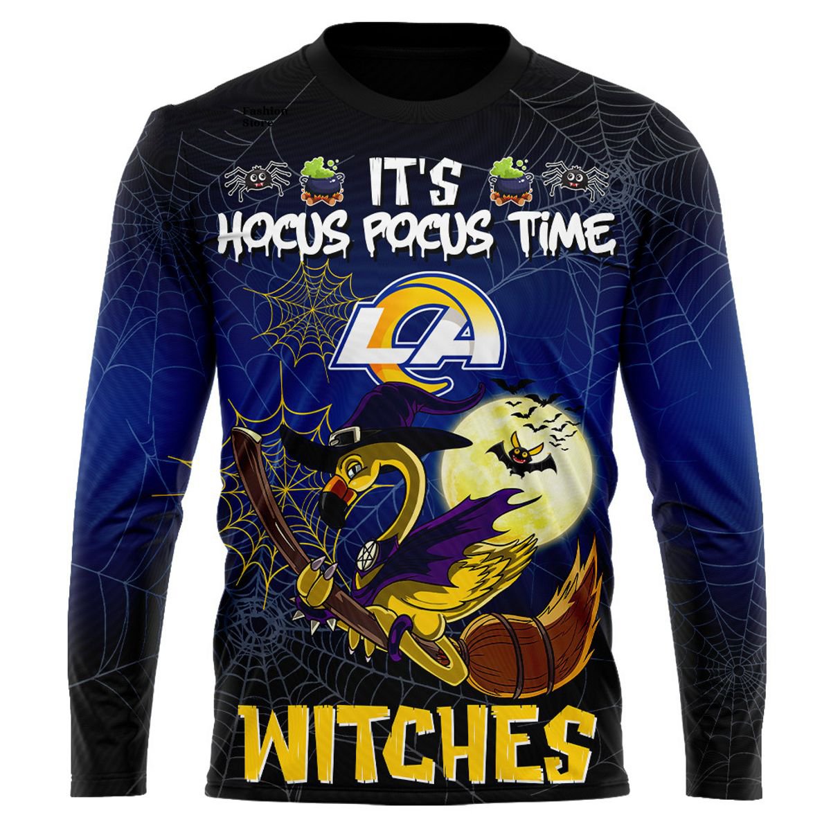 LOS ANGELES RAMS 3D HOODIE HALLOWEEN002