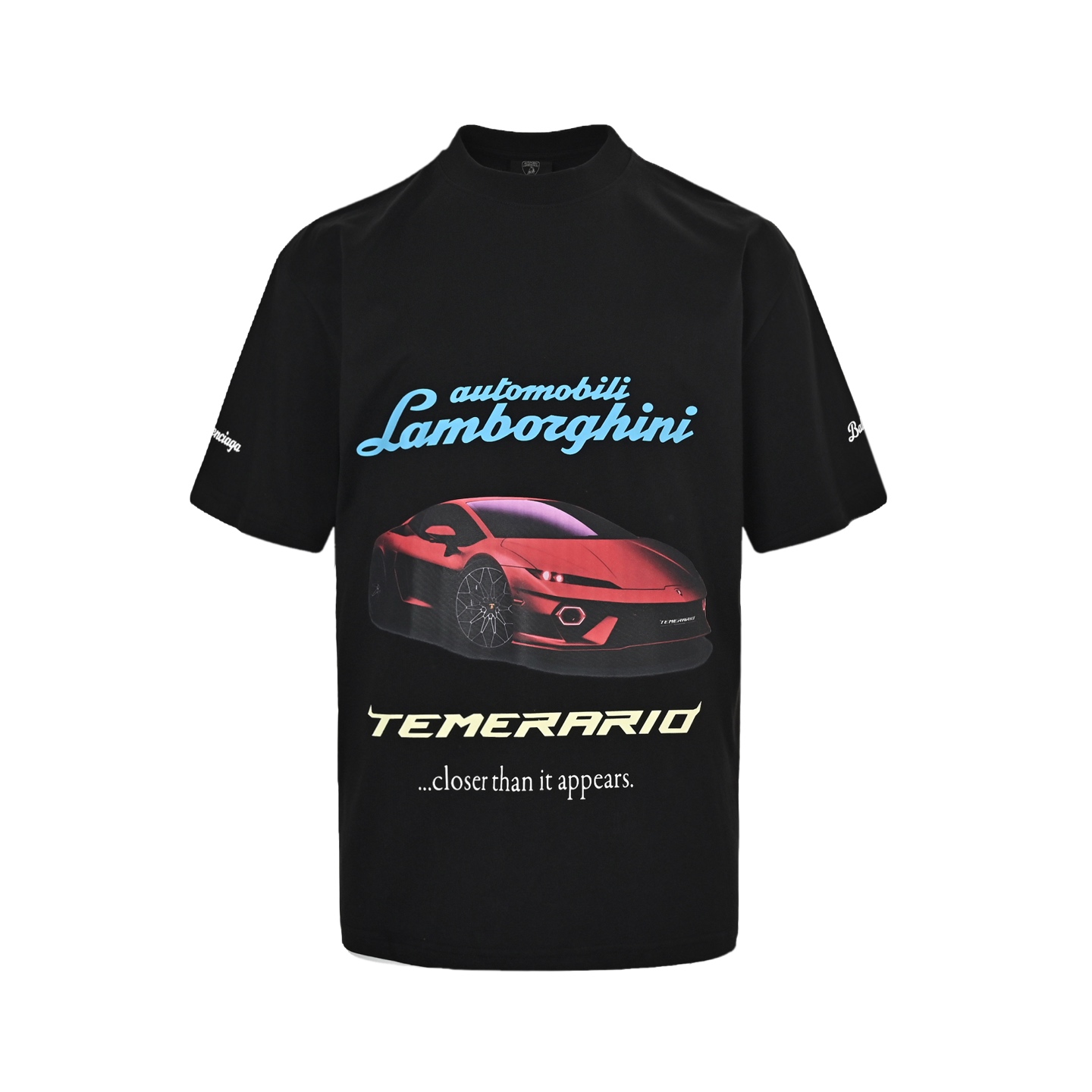 Balenciaga Lamborghini racing short sleeves