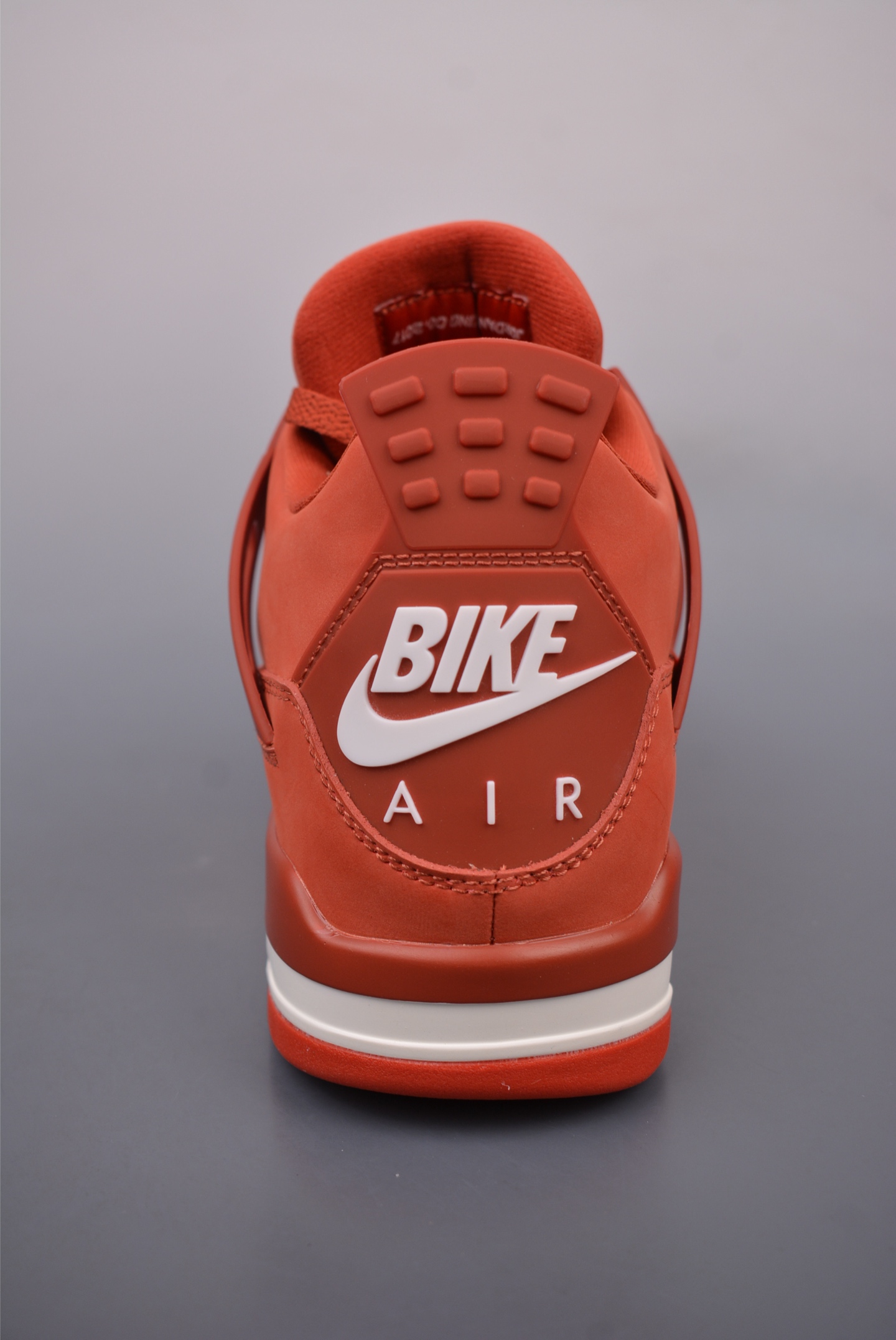 Nigel Sylvester x Nike Air Jordan 4 Brick by Brick basketball shoes red and orange HF4340-800