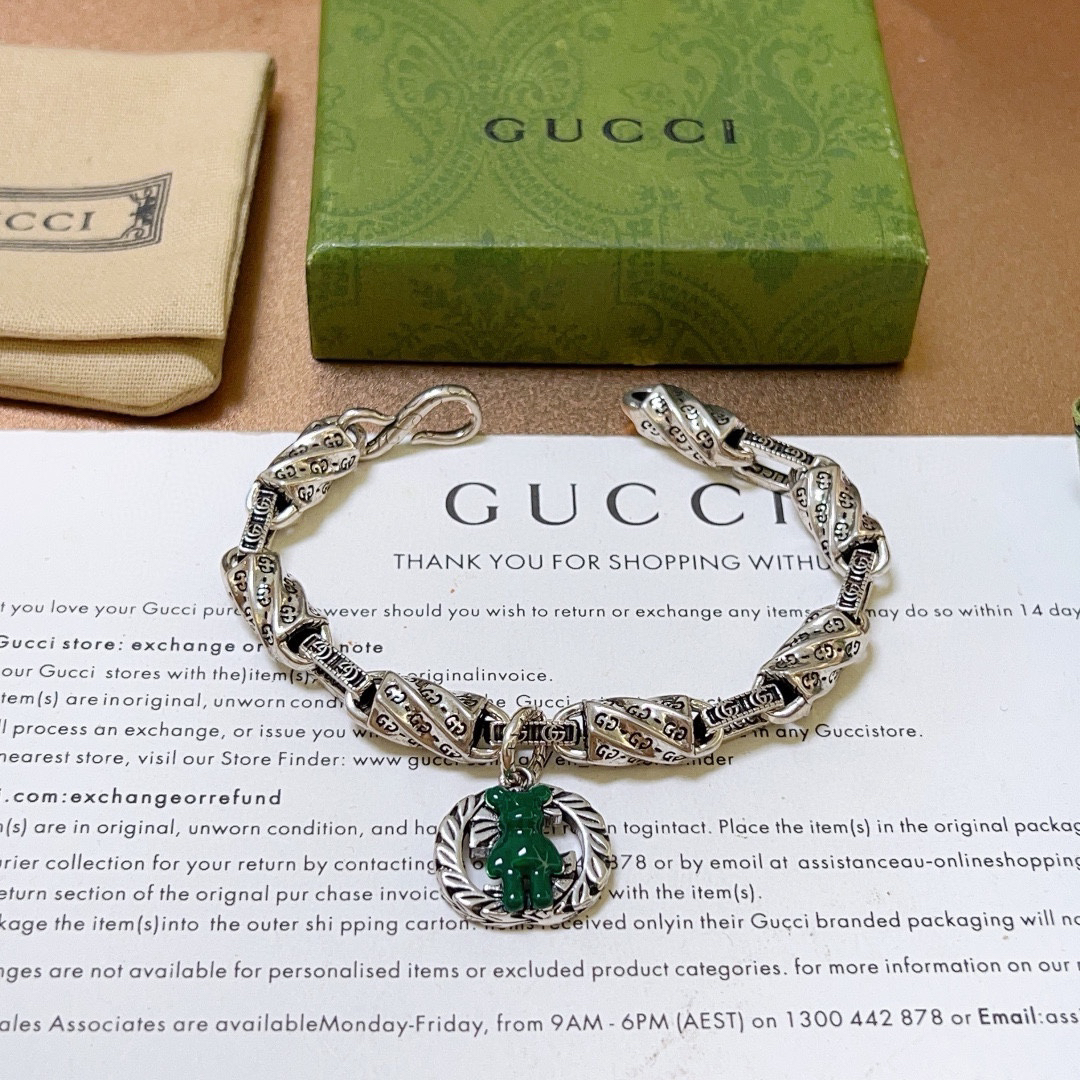 Gucci Violent Bear Vintage Bracelet