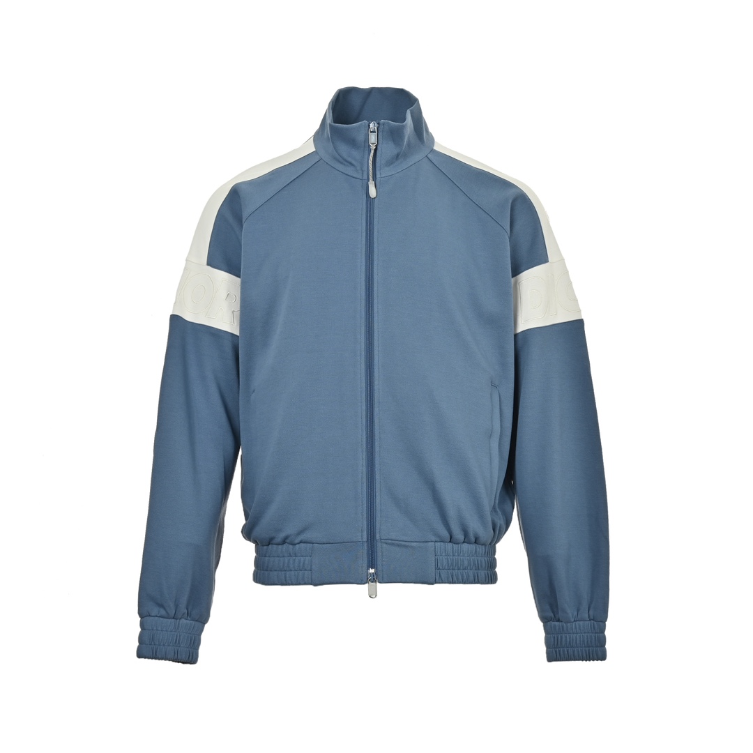 Dior 24ss arm embroidered lettering contrast color jacket