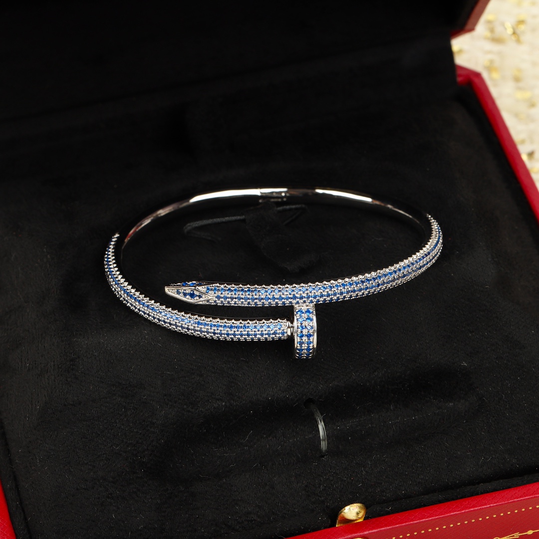 Cartier full diamond nail bracelet
