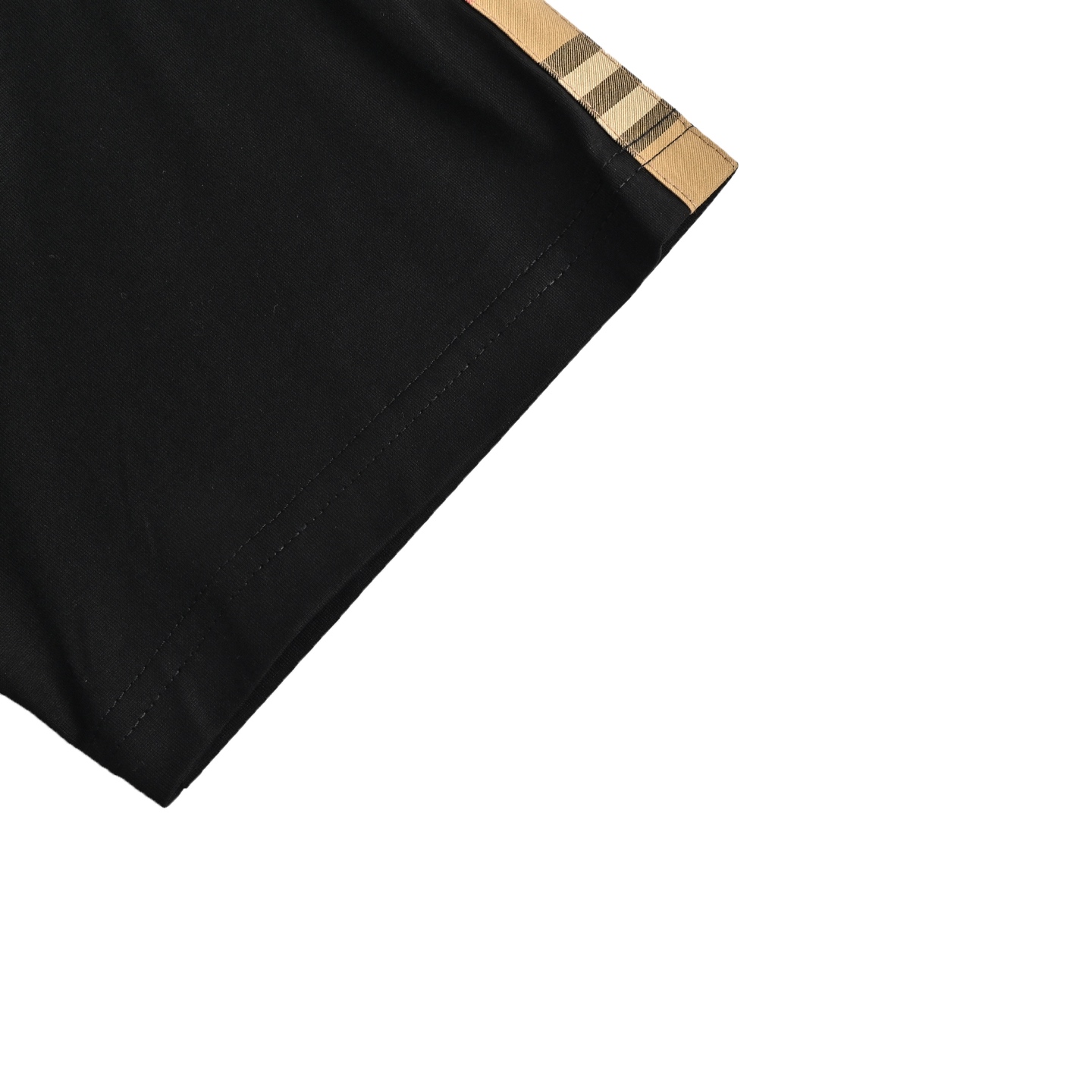 Burberry Checked Ribbon Short Sleeves