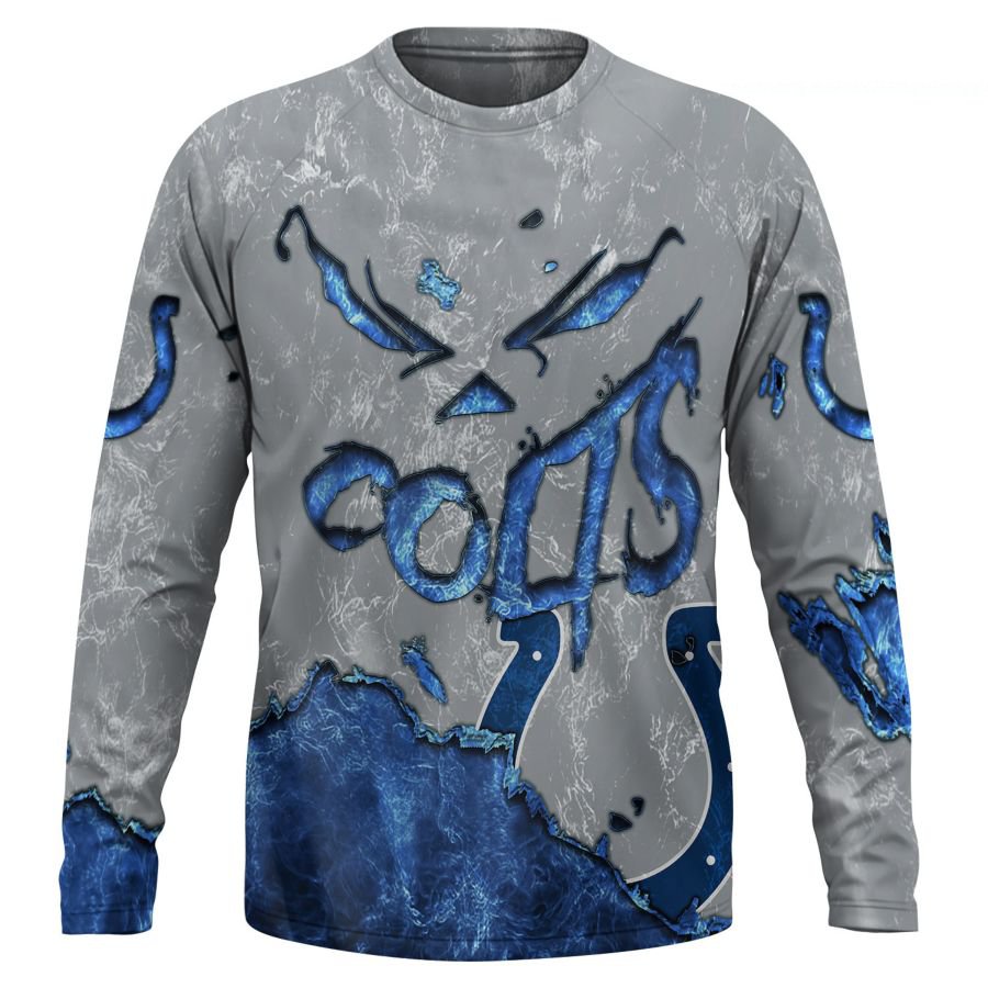 INDIANAPOLIS COLTS 3D HOODIE HALLOWEEN001