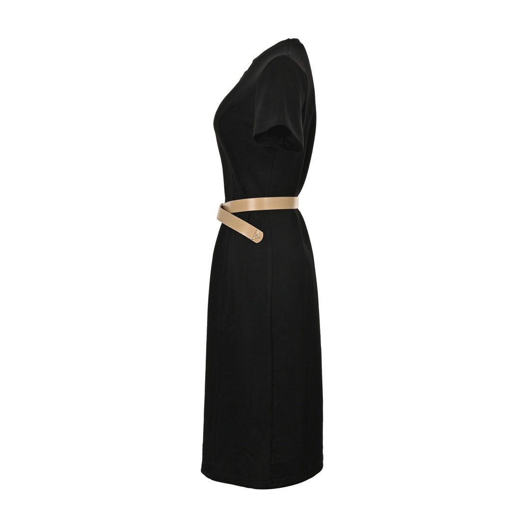 Prada 24ss triangle logo dress