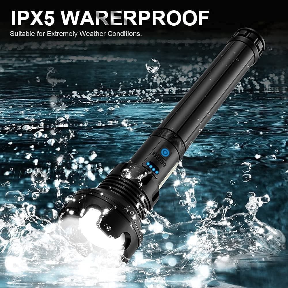 🎁Last Day Promotion- SAVE 70%🏠LED Rechargeable Tactical Laser Flashlight-Buy 2 Free VIP Shipping