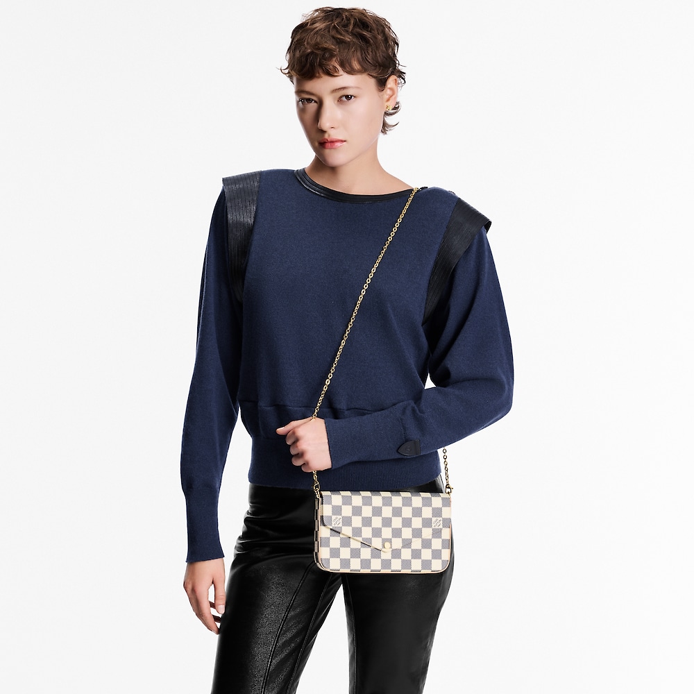 Louis Vuitton POCHETTE FÉLICIE CHAIN ​​BAG N40491