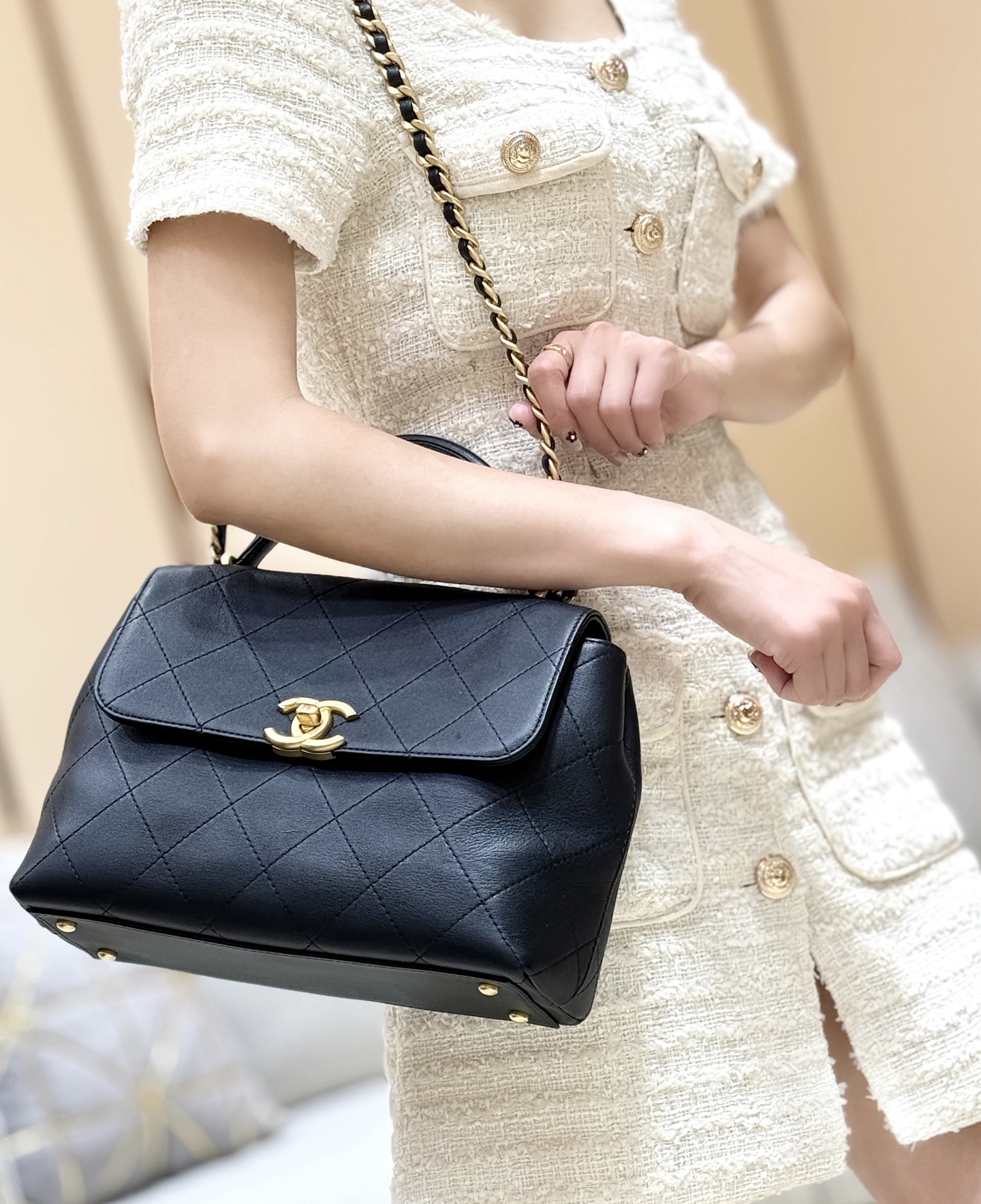 Chanel 25S Spring/Summer Collection Handle Briefcase AS5467 00148