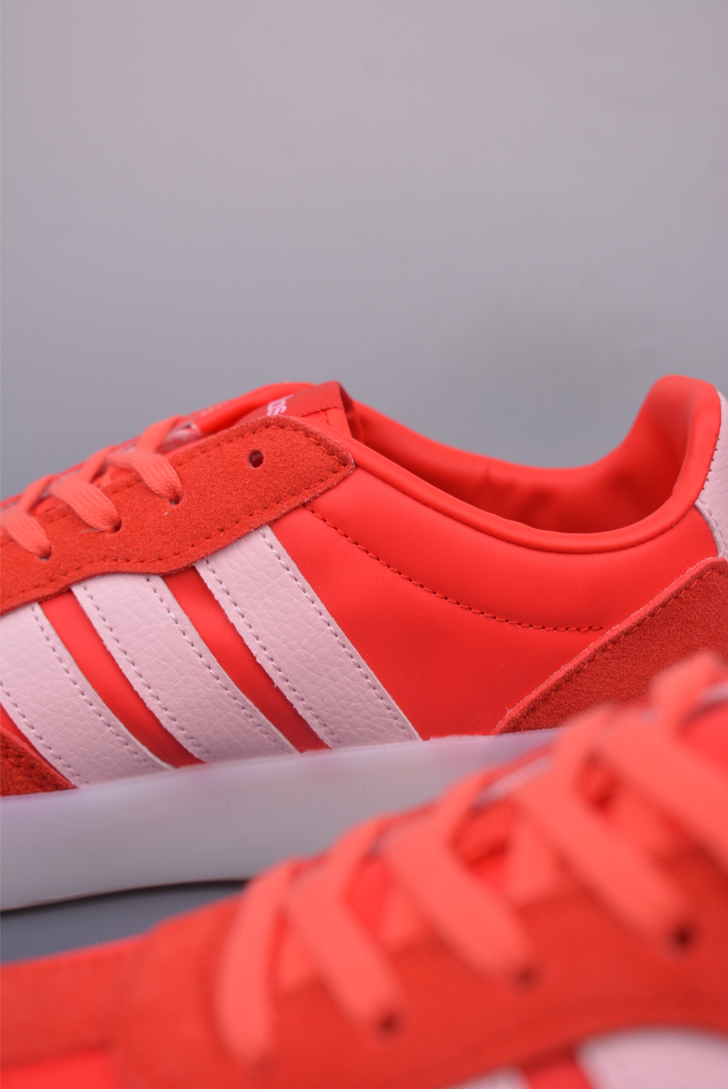 Adidas Barreda Decode Casual Sneakers Red and White JP9669