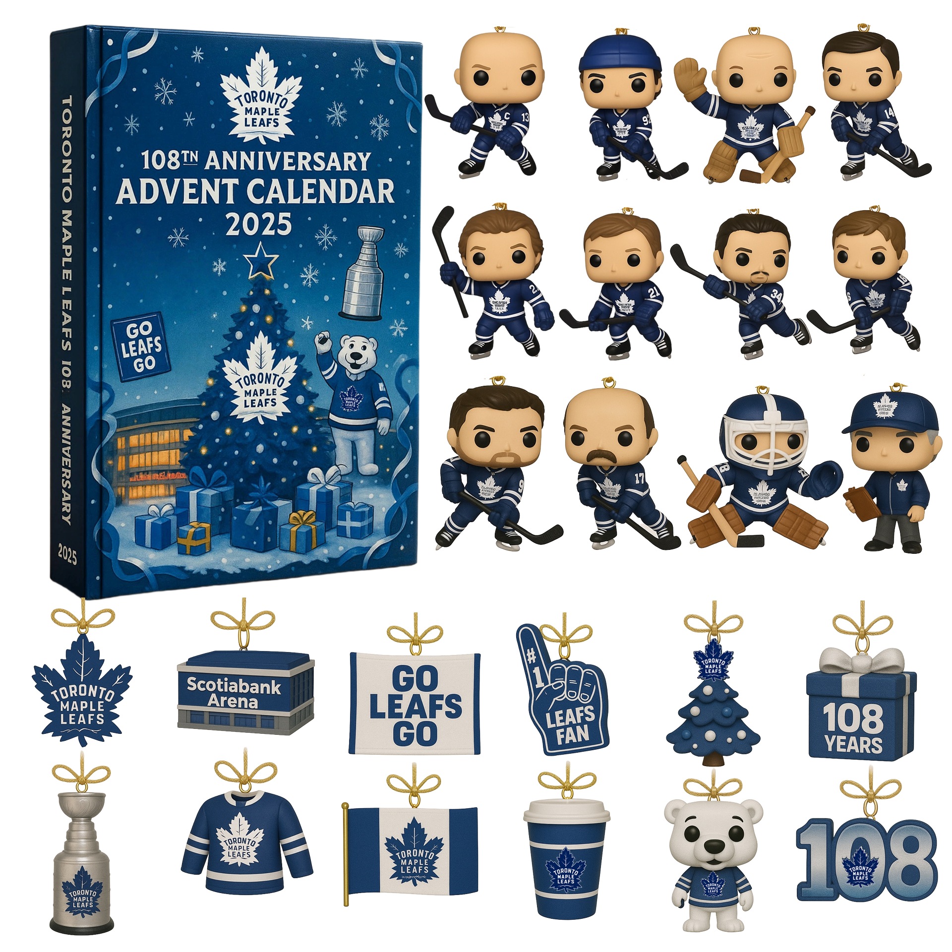 Toronto Maple Leafs 108th Anniversary  Advent Calendar 2025