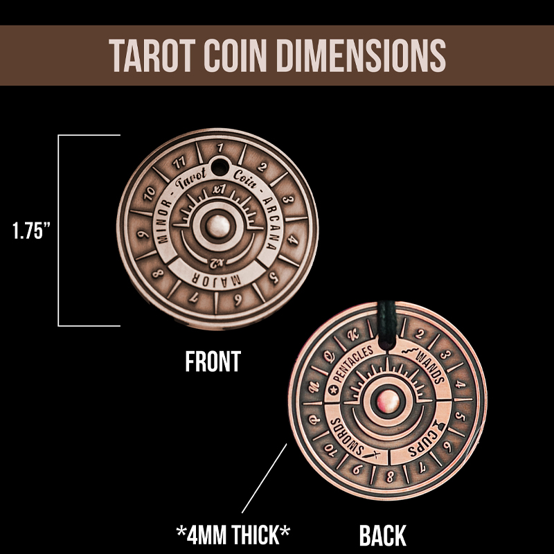 Unique Tarot Deck Coin