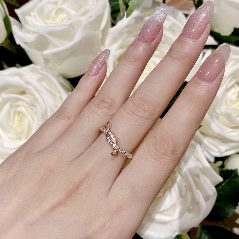 Cartier Love Knot Diamond Ring