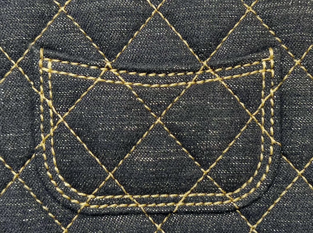 Chanel 23S Spring/Summer Collection Limited Edition Mini Denim Messenger Bag