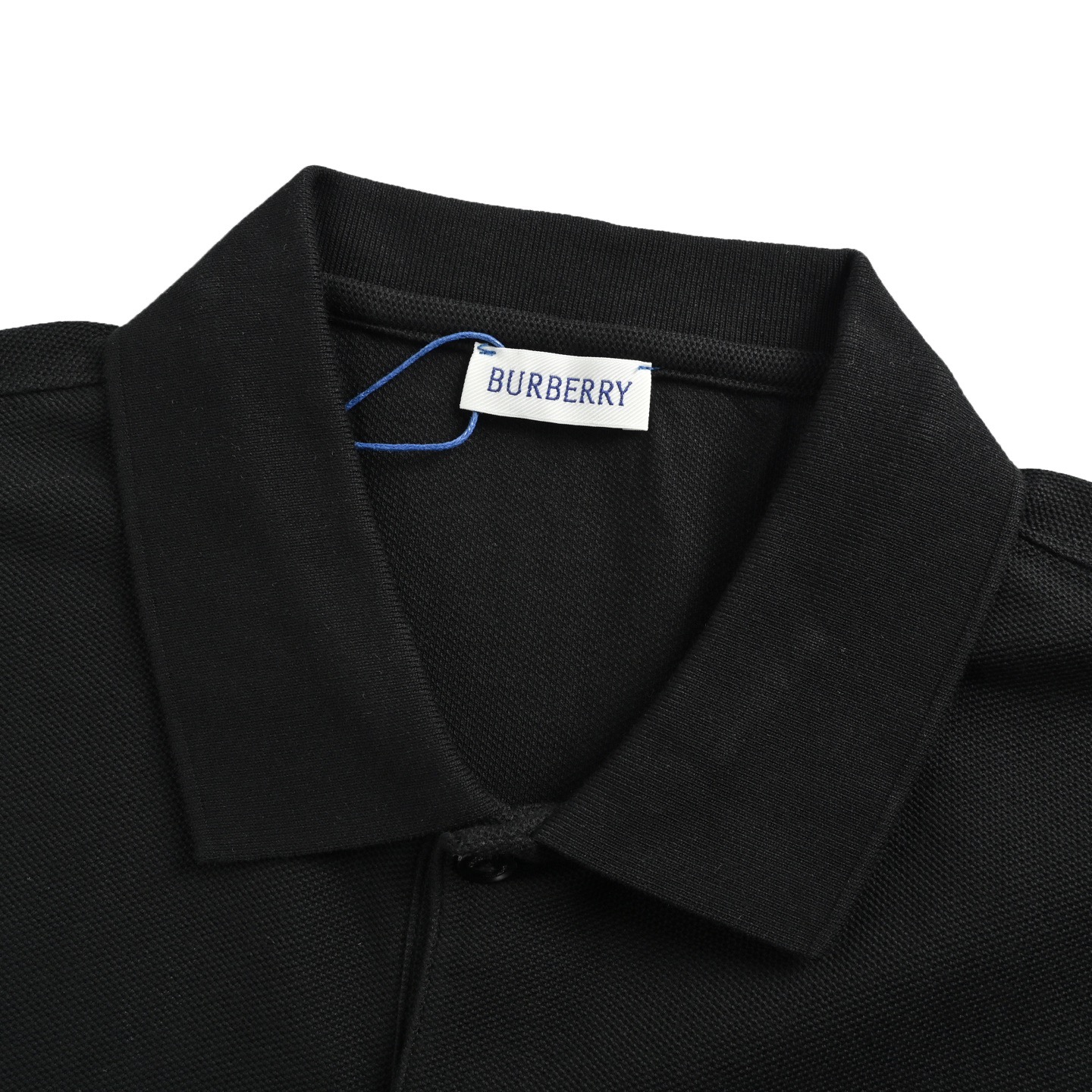 Burberry 25ss shield embroidered Polo short sleeve