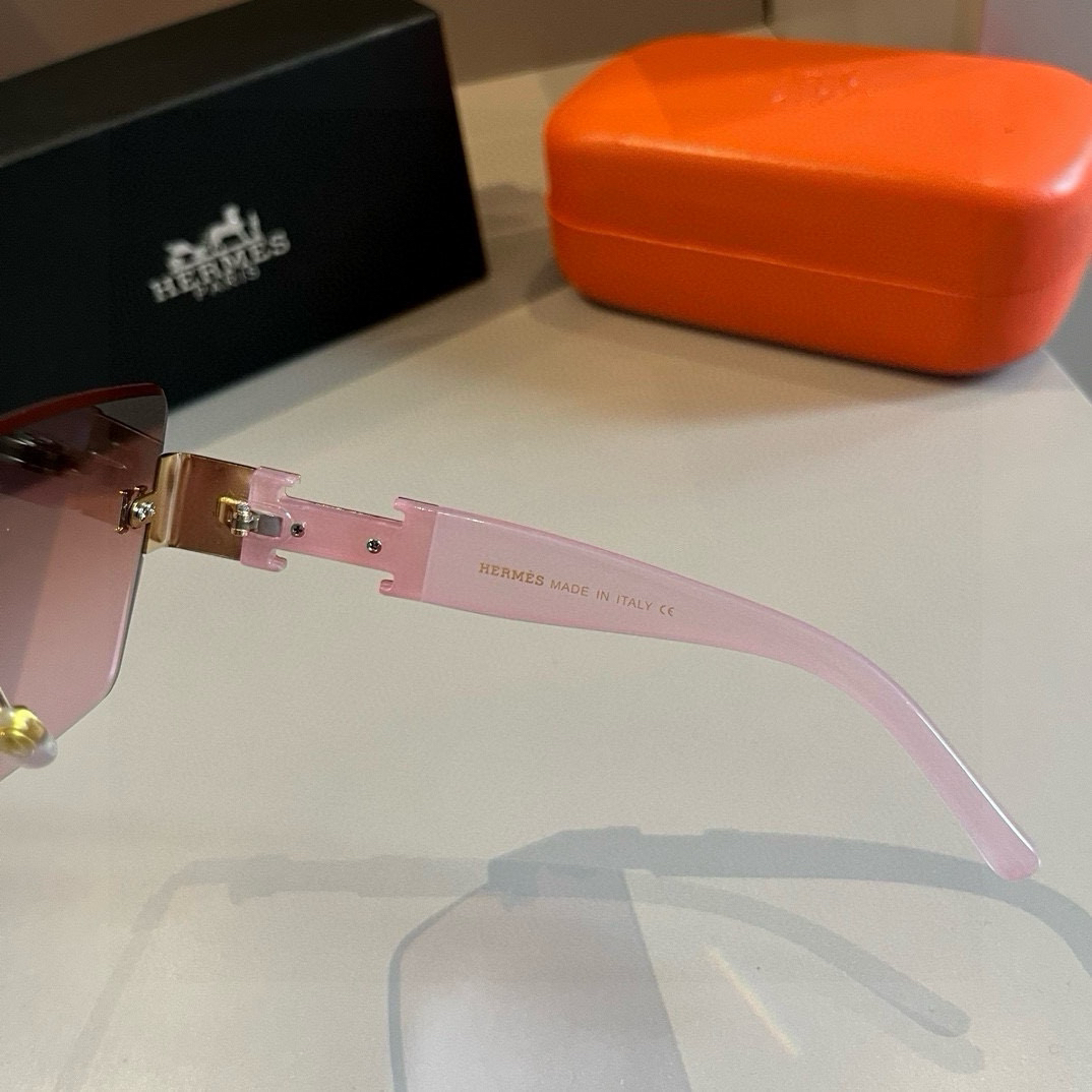 Hermes rimless sunglasses