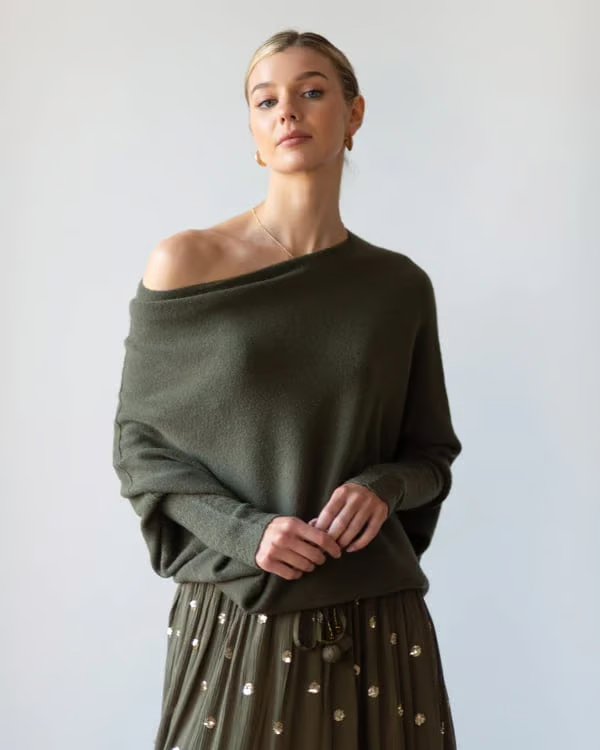 🔥LAST DAY 70% OFF🔥Asymmetric Draped Jumper✨