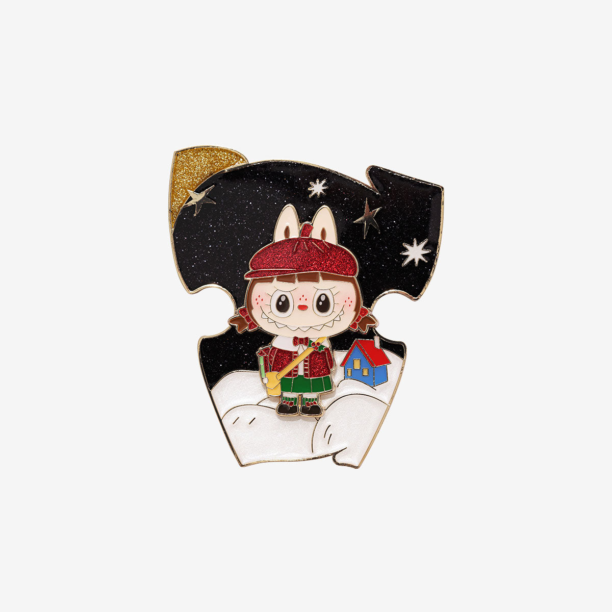 POP MART THE MONSTERS Let's Christmas Series-Fridge Magnet  [1 Blind Box]