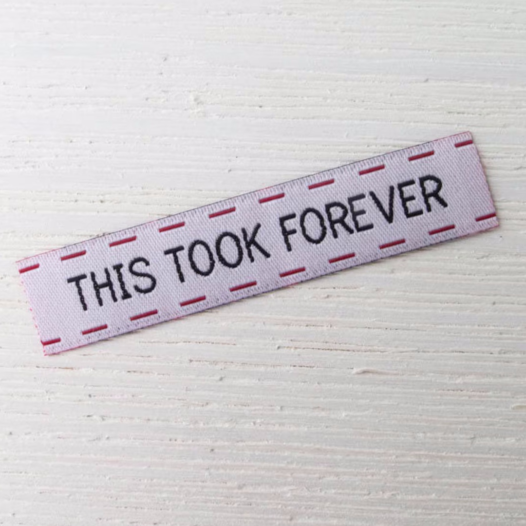 Woven Labels | This Took Forever