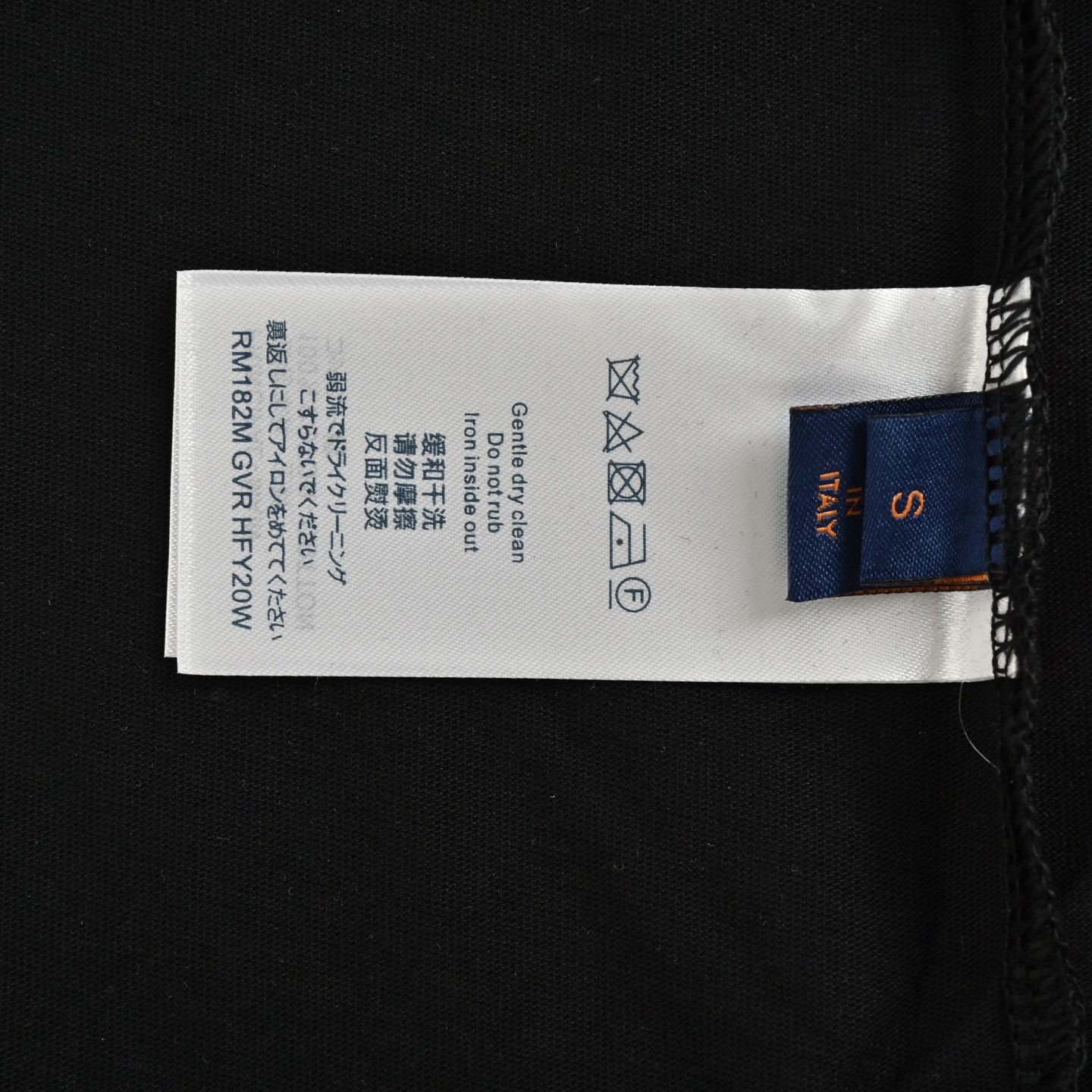 Louis Vuitton large letter logo print short sleeves