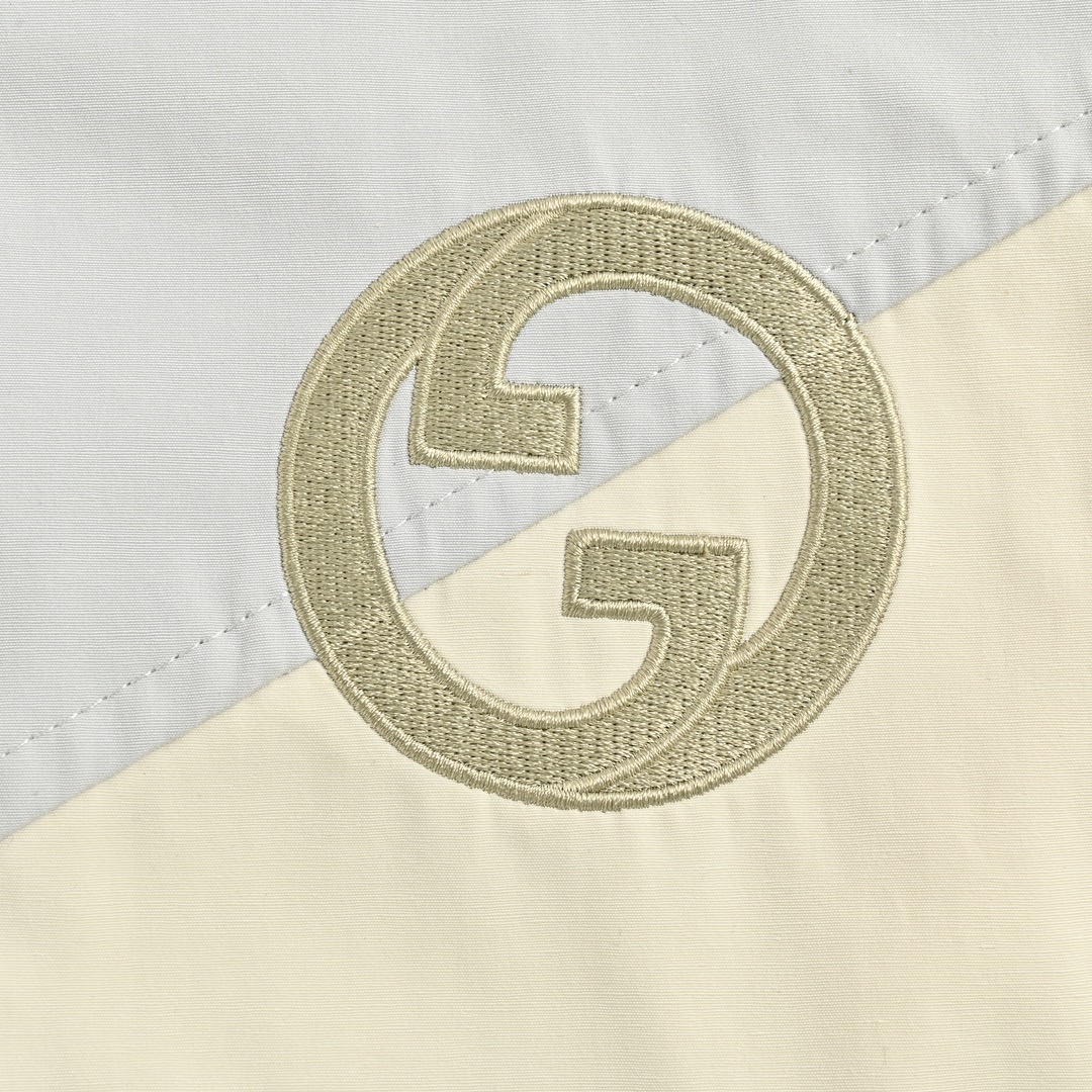 Gucci 24Fw patchwork all-over print monogram jacket