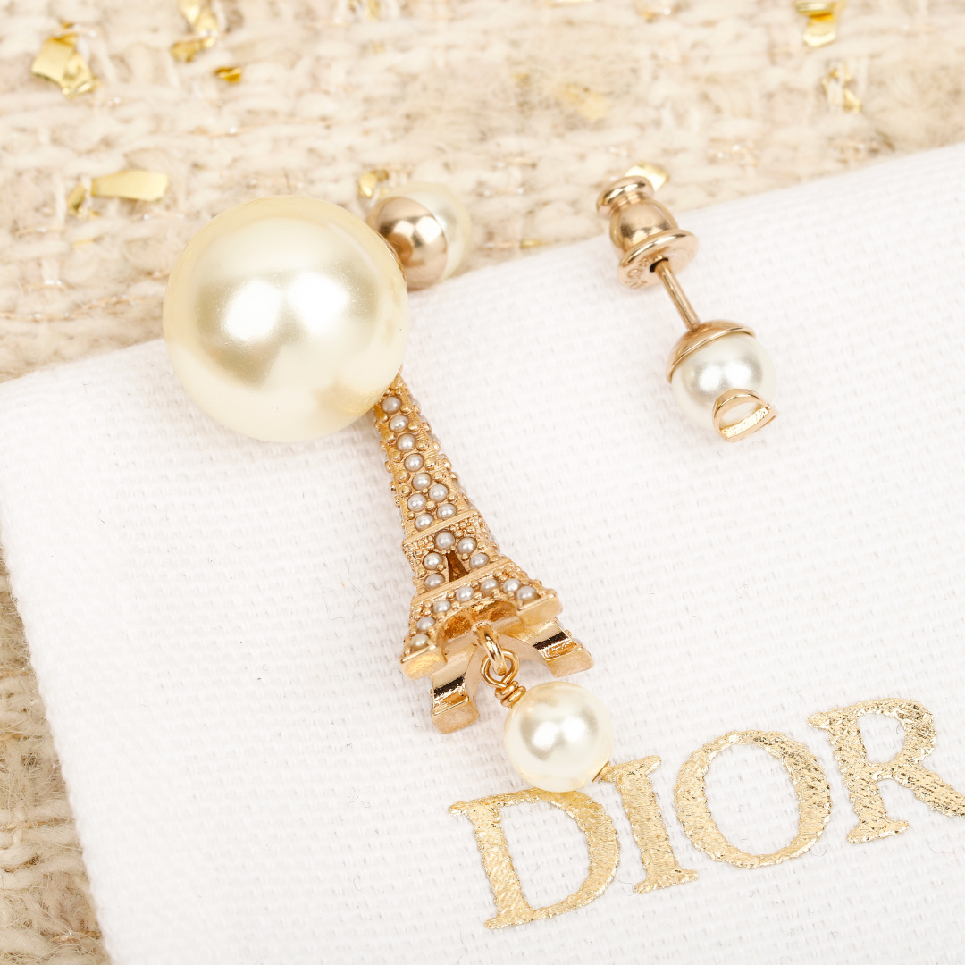 Dior Eiffel Tower Earrings