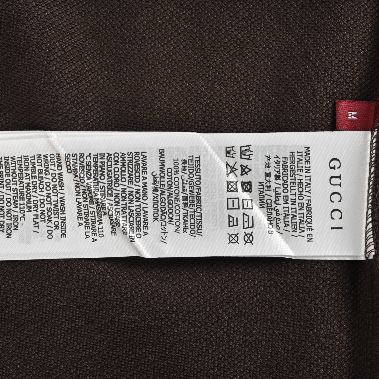Gucci 25ss contrast color collar lettering laser embroidered Polo short sleeve