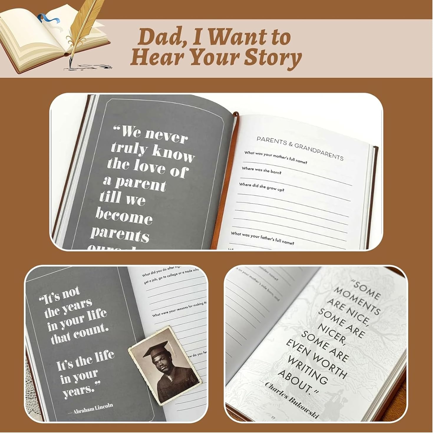 🔥[SAVE 50% OFF]--🎁Perfect Father's Gift-Hear Your Story Books-Buy 2 Free Shipping