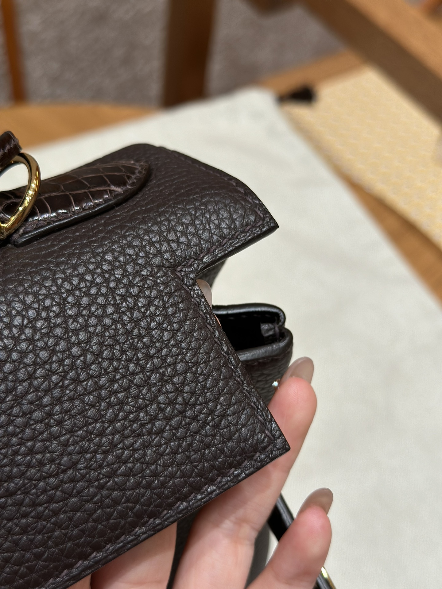 Hermès Kelly Touch 46Ebene Handbag (Handmade to Order)