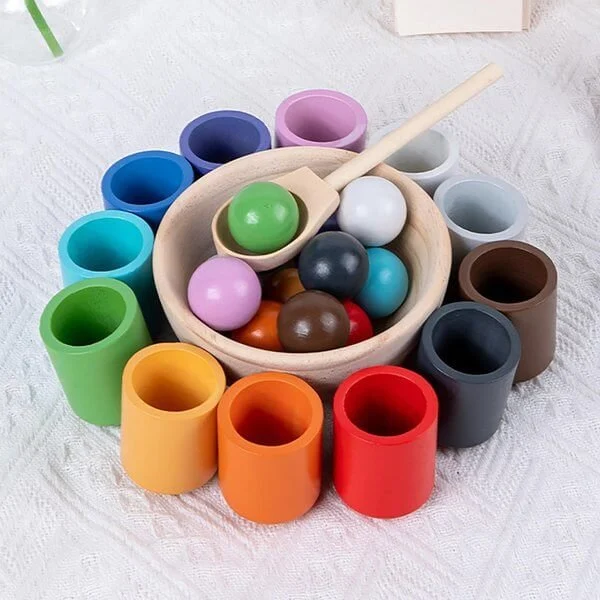 🔥🔥🔥Children's early education educational color recognition classification cup---win at the starting line