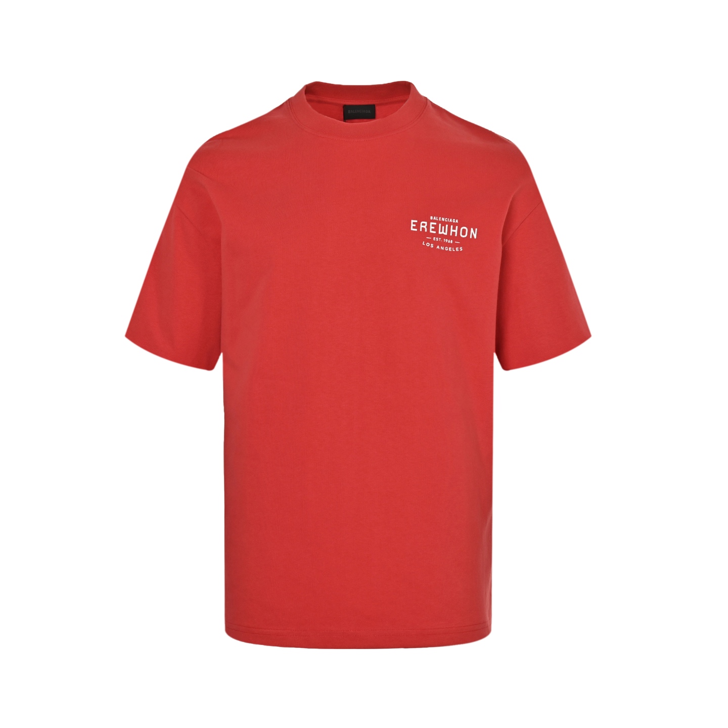 Balenciaga 25ss EREWHON supermarket joint printed short sleeves