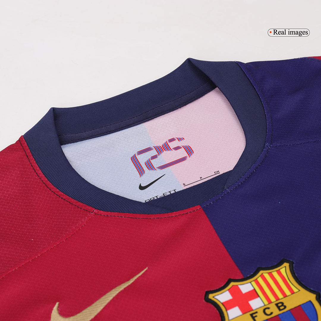 Barcelona football jersey set (Shirt+Shorts) 2024/25