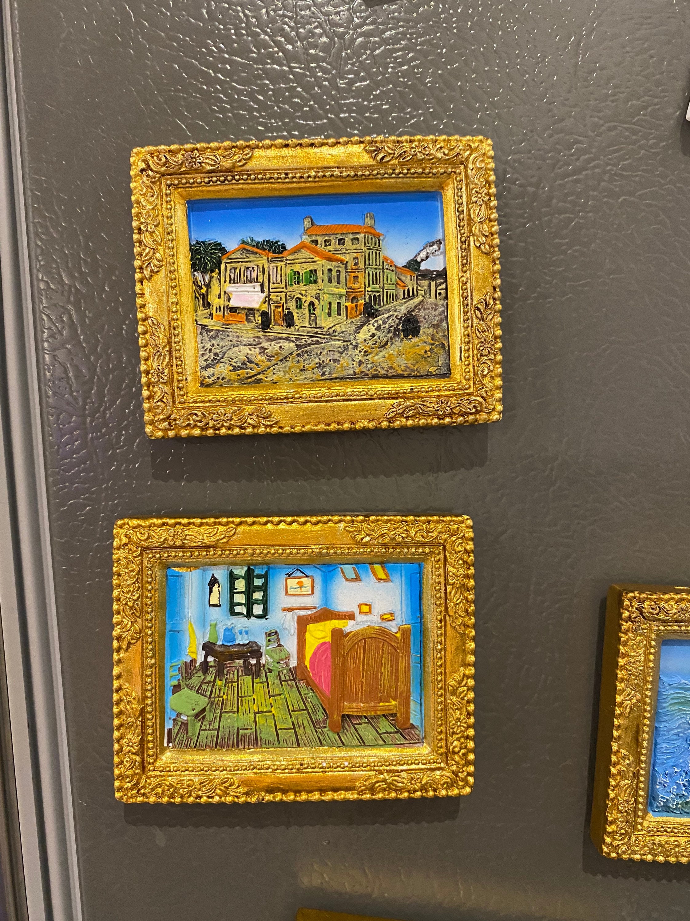 3D World Famous Painting Magnet | Miniature work of art