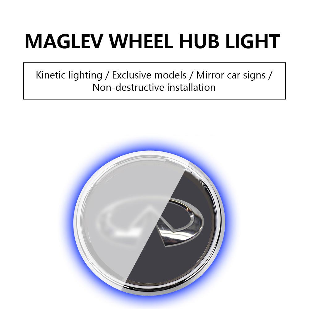 🔥Magnetic Suspension LED Floating Wheel Cap 2022 Version 1PC