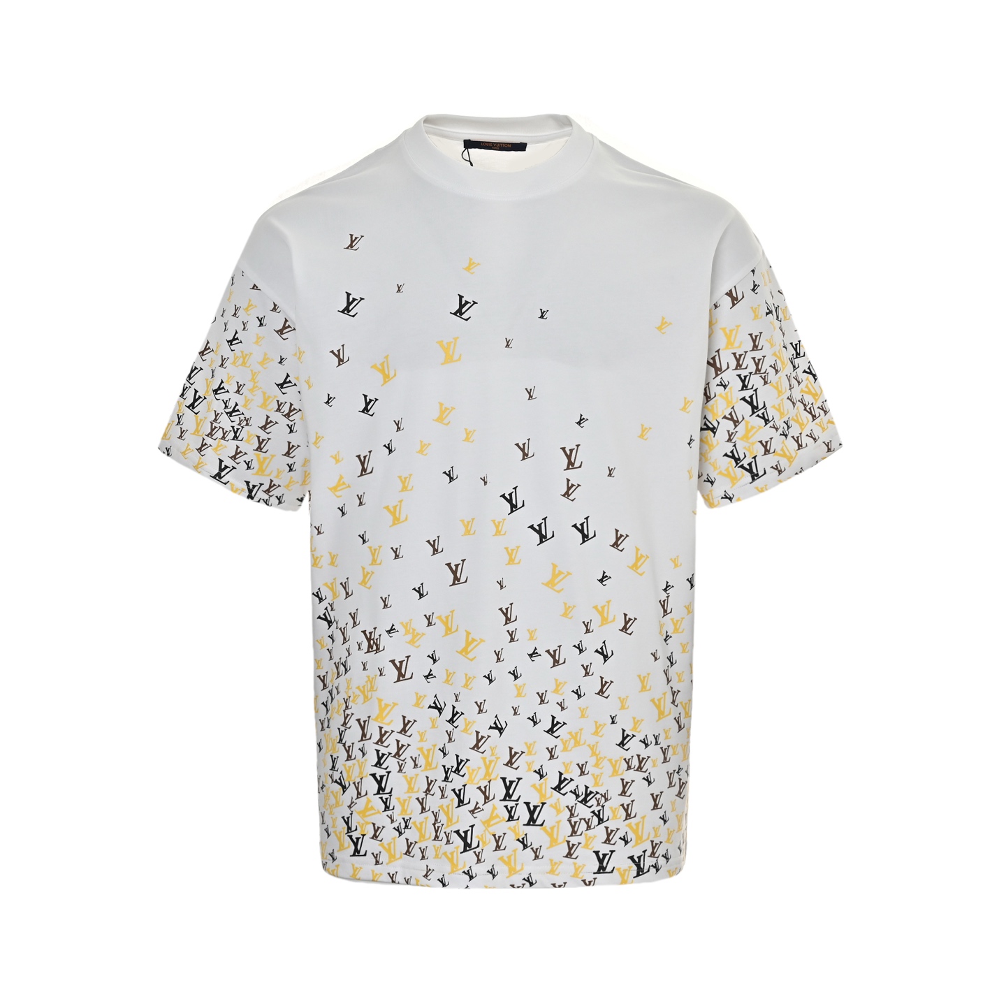 Louis Vuitton 25ss gradient full print small logo short sleeves