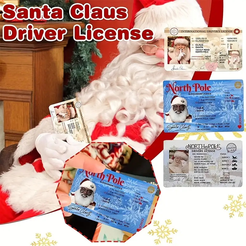 🎅🎅Santa's ID decorations