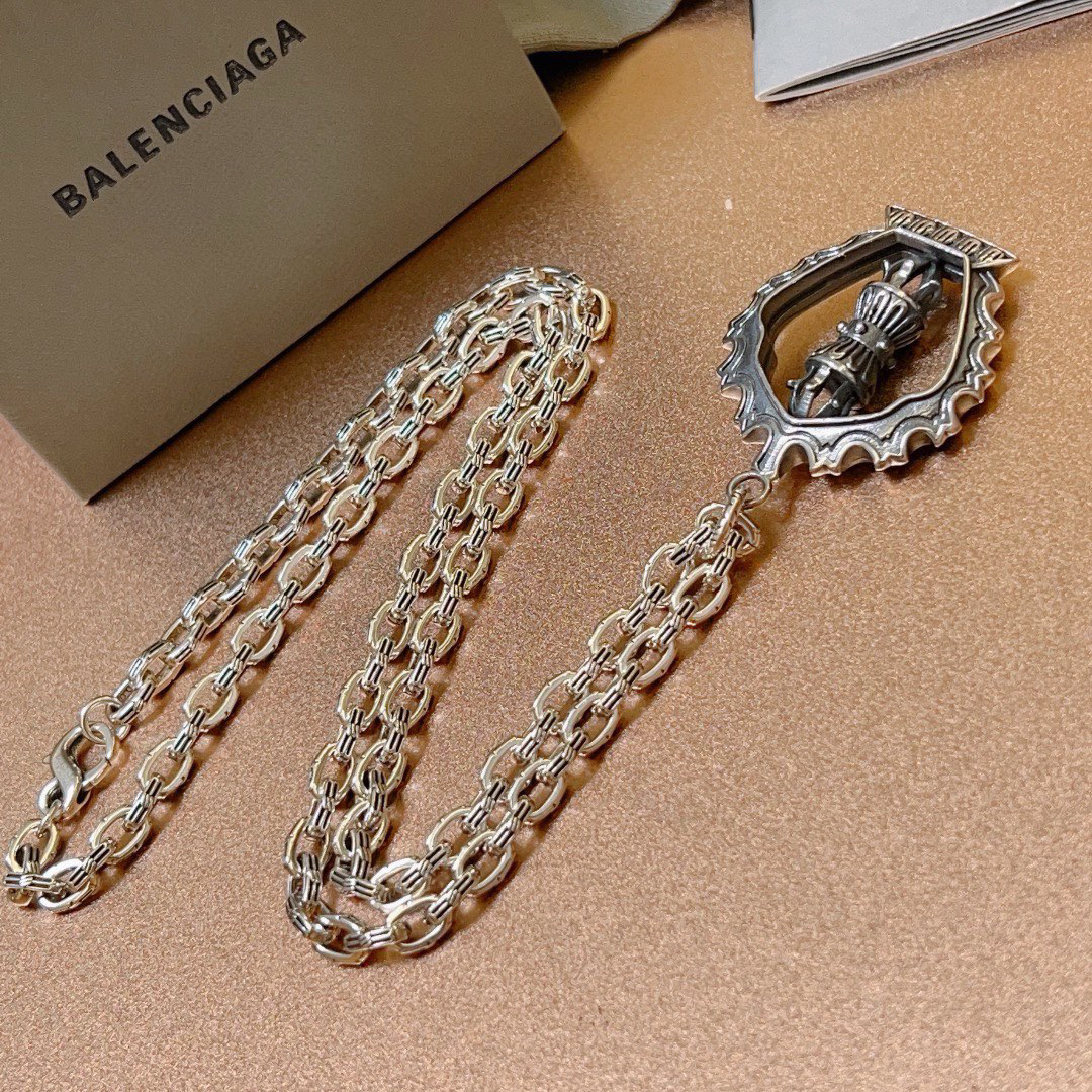 Balenciaga Pestle Vintage Necklace