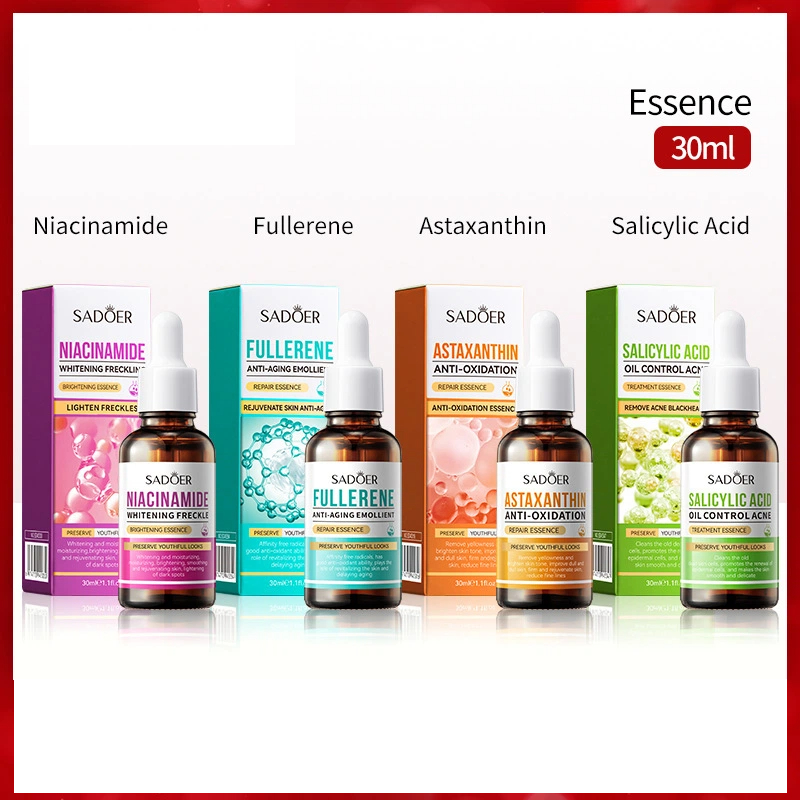 Whitening Essence 30ml Niacinamide Fullerene Antioxidant Salicylic Acid Skin Products