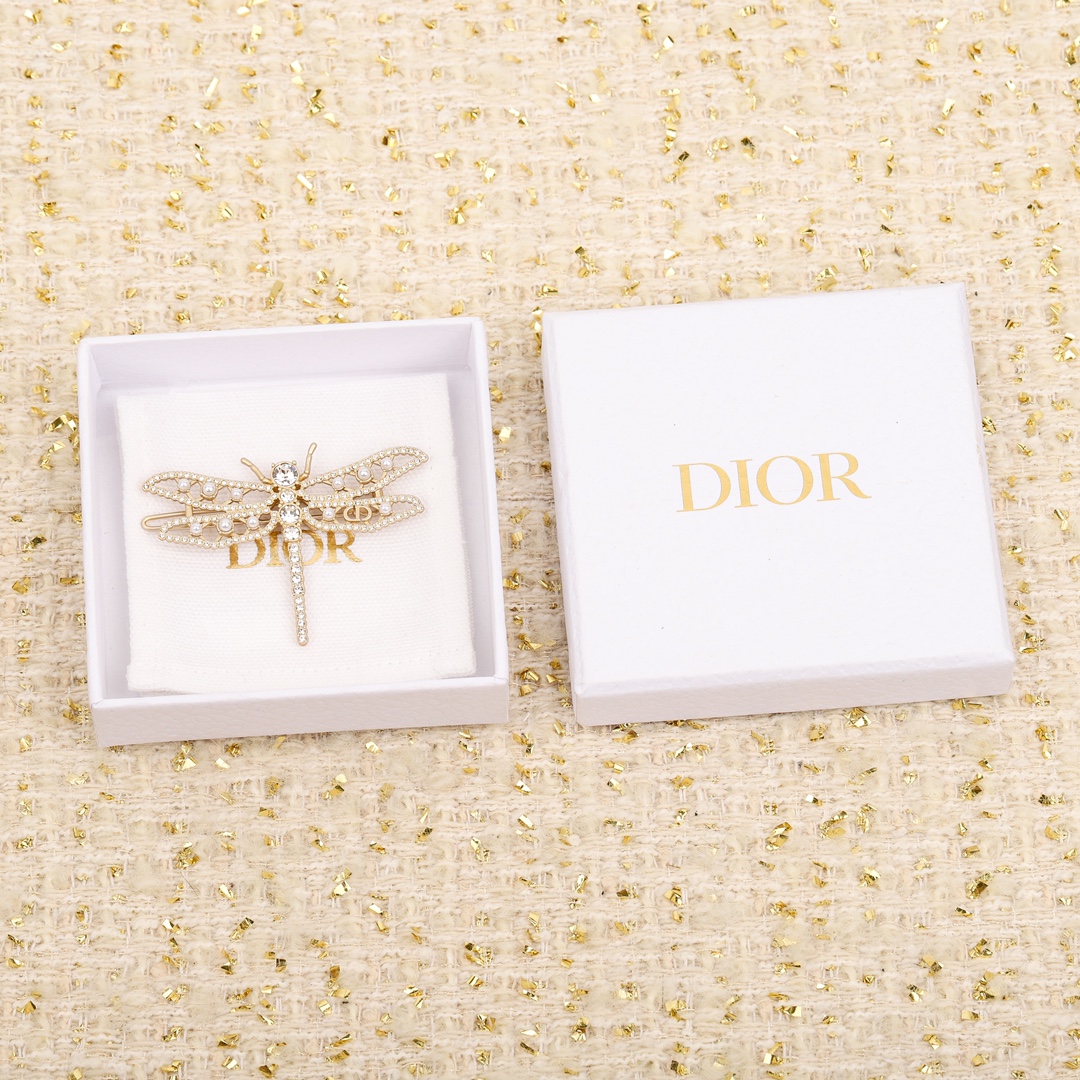 Dior Dragonfly Hair Clip