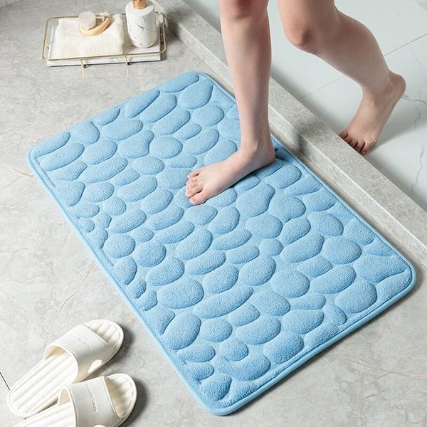 💥Cobblestone Embossed Bathroom Bath Mat💥