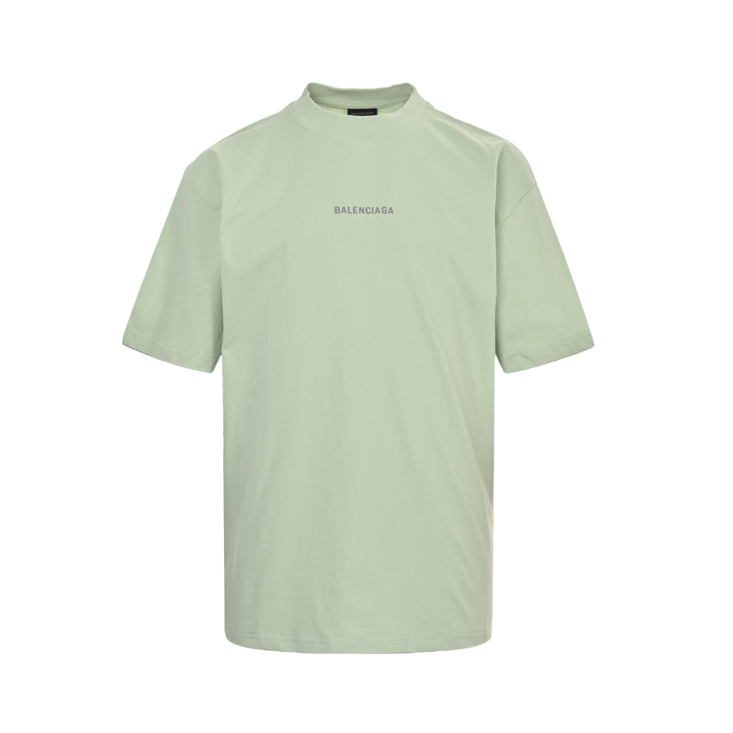 Balenciaga 25ss front and back letter embroidered short sleeves