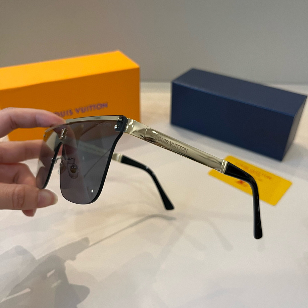Louis Vuitton half-rim sunglasses