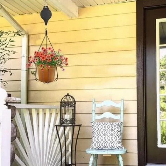 🔥Last Day Promotion - 50% OFF🔥🌳Plant Pulley Set For Garden Baskets Pots, Birds Feeder❤️❤️Buy 10 Get 5 Free && Plummet $20 👉Only $59.99