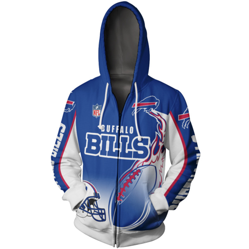 BUFFALO BILLS 3D HOODIE  BBBB009