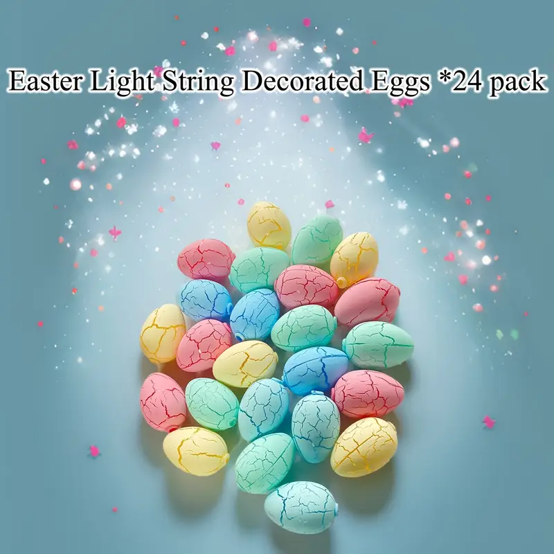 Easter Birch Tree Egg Decorative Lights💥（Free 24 eggs of random colors）