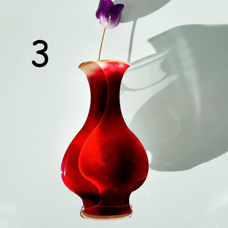 Flower Vase Fridge Magnets