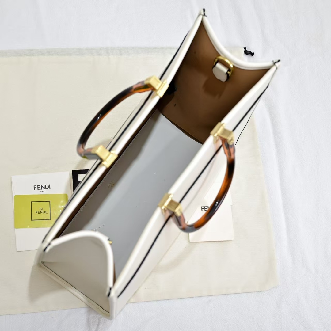 FENDI TOTE snake print tote bag 3363